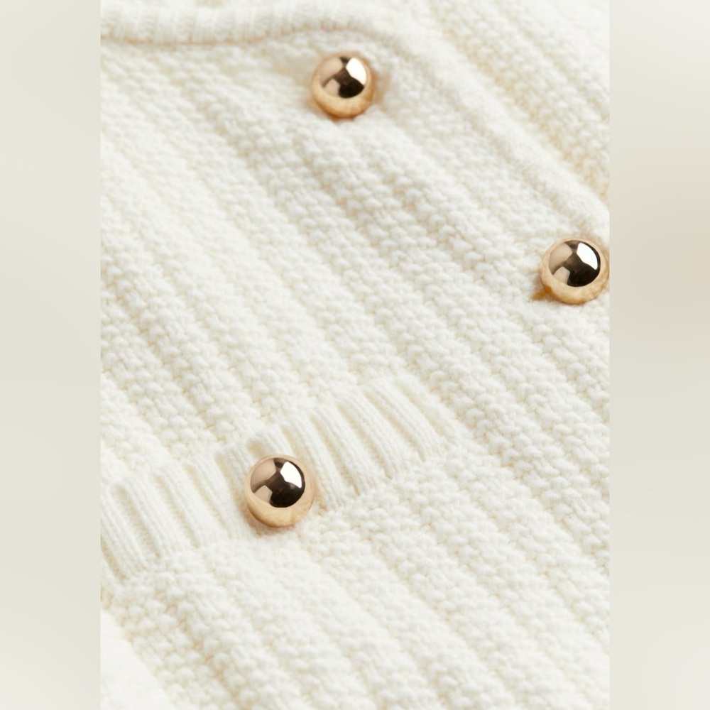 H&M Structured-Knit Cardigan - Picture 2 of 3
